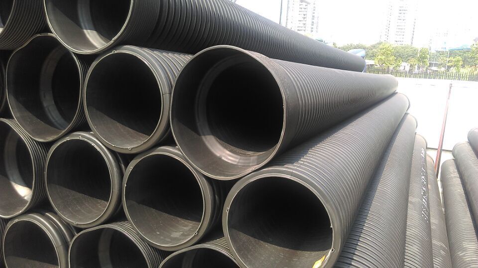 廣州聯(lián)塑HDPE雙壁波紋管DN300產(chǎn)品展示 - 堅(jiān)固耐用，城市建設(shè)的可靠選擇